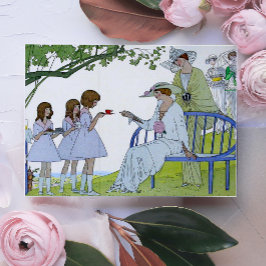 Convite Vintage Tea Party