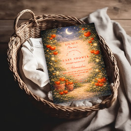 Convite Vintage Tomato Garden Baby Shower