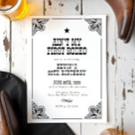Convite Vintage Western Cowboy Rodeo 50ª Festa de aniversá<br><div class="desc">Saddle para uma celebração selvagem com este Vintage Western Cowboy Rodeo 50º Convite de aniversário. Apresentando designs rústicos e tipografia ousada, este convite dá o tom perfeito para um aniversário marcante do país. Personalize os detalhes para criar um convite exclusivo que terá seus convidados prontos para lançar suas botas. Perfeito...</div>