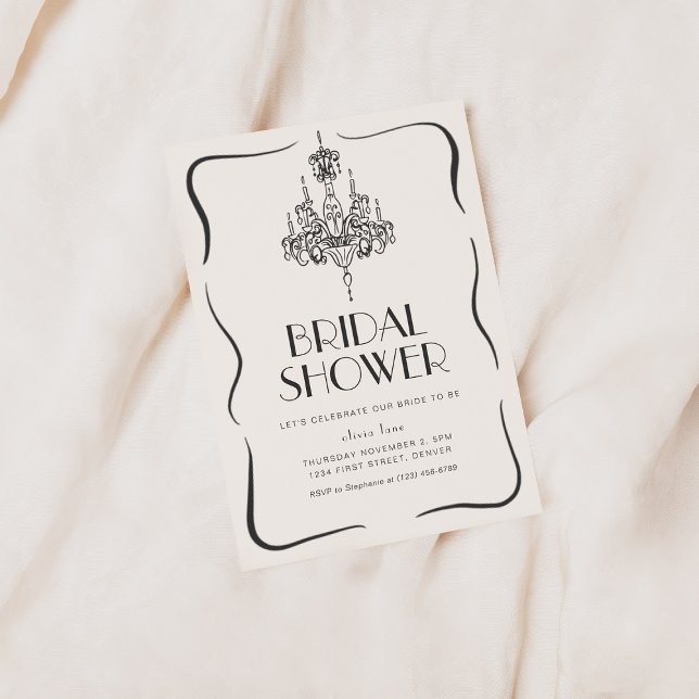 Convite Vintage Whimsical Chá de panela Invite (Criador carregado)