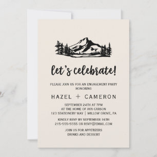 Convite Vintage Wilderness Vamos Celebrar