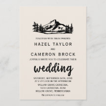 Vintage Wilderness Wedding