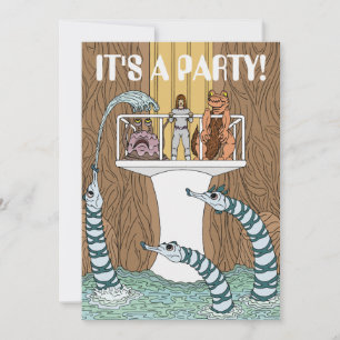 Convite Visitando a Piscina dos Piptrixons