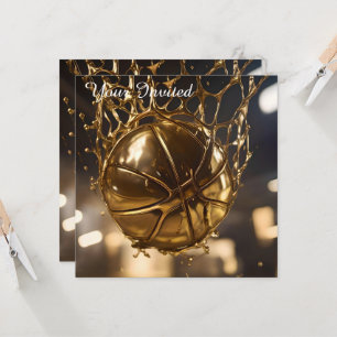 Convite "Vitória do Ouro: Netball é capturado em uma rede