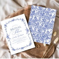 Vitoriano Vintage Chá de panela Azul Francês Dusty