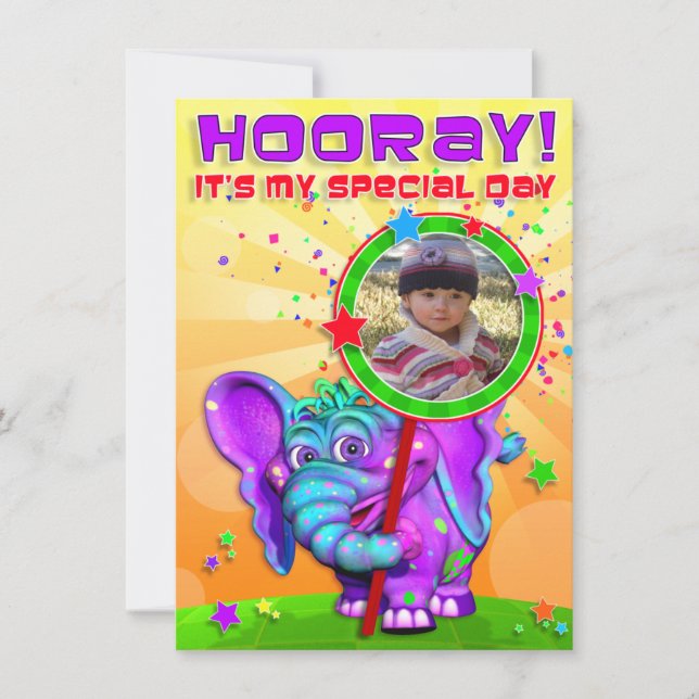 Convite Viva! Aniversário Convide com "As Beliscadas" (Frente)