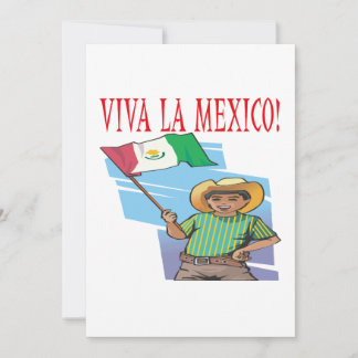 Convite Viva La Mexico