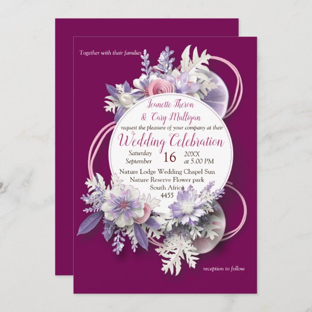 Convite Viva Magenta 2023 (Frente/Verso)