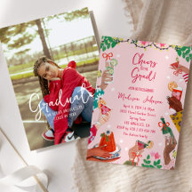 Vivas Coloridos à Festa de Formatura do Graduado