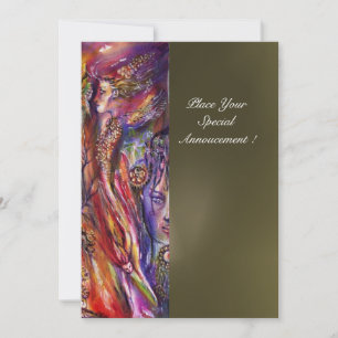 Convite VIVIEN E MERLIN Fantasia