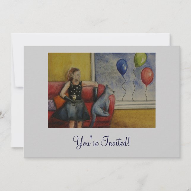 Convite Você é convidado! (Frente)