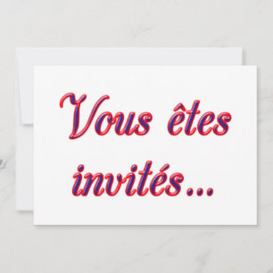 Convite Você é convidado