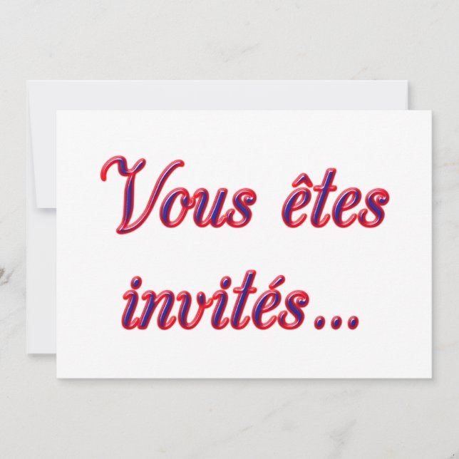 Convite Você é convidado (Frente)