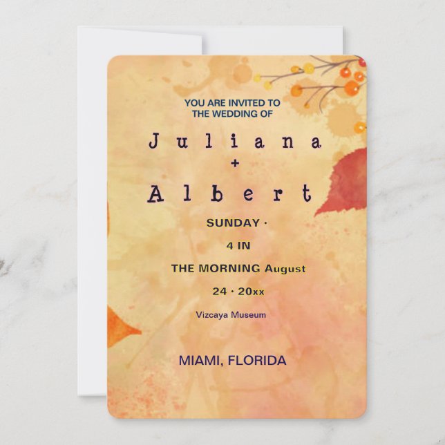 CONVITE VOCÊ É CONVIDADO AO CASAMENTO DE (Frente)