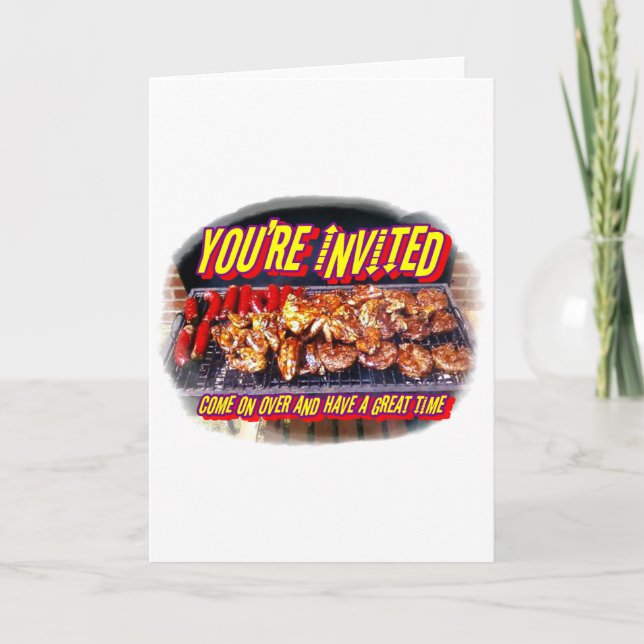 Convite Você é convidado, junte-se a nós. (Frente)