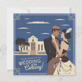 Convite Você é convidado para o casamento do século