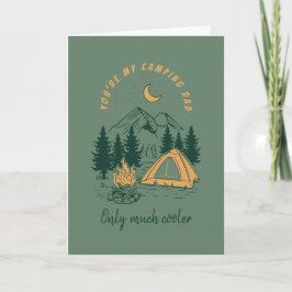 Convite Você é meu Pai de acampamento Dia de os pais engra