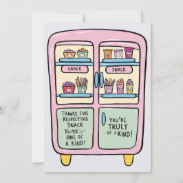 Convite Você é o melhor colega de quarto do mundo