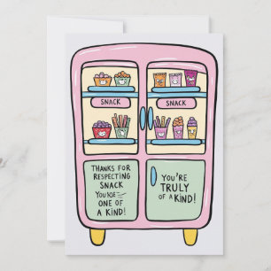 Convite Você é o melhor colega de quarto do mundo