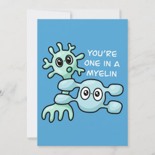 Convite Você é Único em uma Myelin - Neurociência