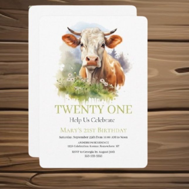 Convite Você é Vaca Convidada Aniversário (Delight your guests and set the tone for a fun-filled celebration. Customize yours today!)