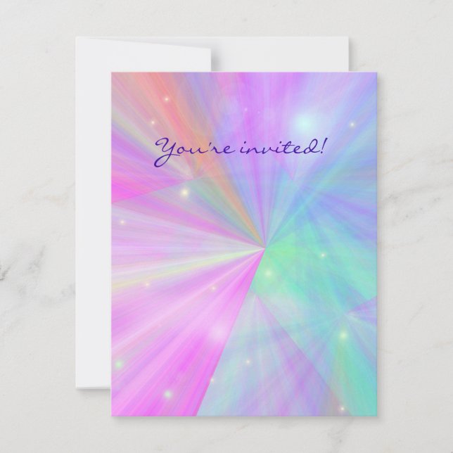 Convite Você está convidado! (Frente)