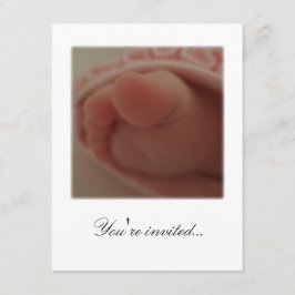 Convite Você está convidado...Chá de fraldas 1