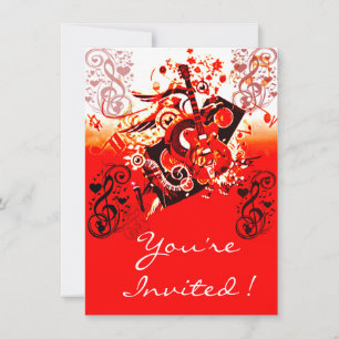 Convite Você está convidado-Jornada da Música-Vermelho_