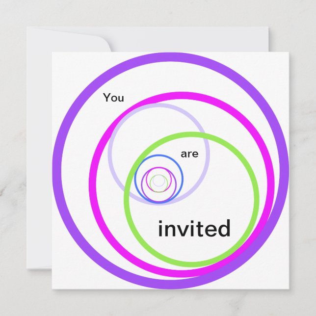 Convite Você está convidado. Junte-se a nós (Frente)