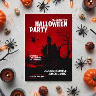Convite Você está convidado para a Festa de Halloween