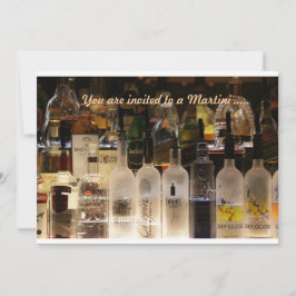 Convite Você está convidado para um Martini......