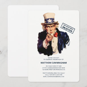 Convite Você Foi Elaborado! Celebração B-Day