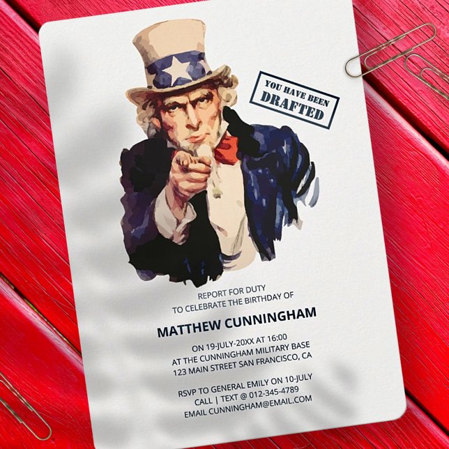 Convite Você Foi Elaborado! Celebração B-Day (Criador carregado)