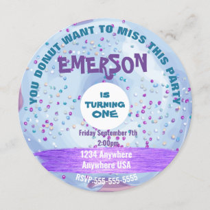 Convite Você ROSQUINHA quer faltar, partido da rosquinha