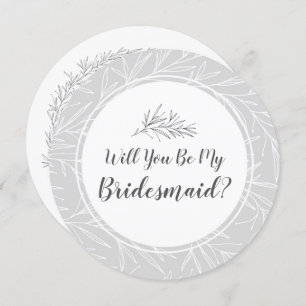 Convite Você Será A Minha Pasta Botânica Moderna De Brides