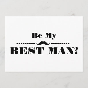 Convite Você será meu melhor homem