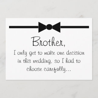 Convite Você será meu melhor homem?