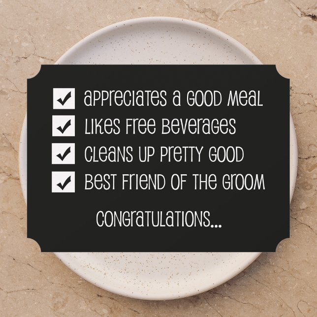 Convite Você Será Meu Melhor Homem Engraçado? (Criador carregado)