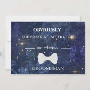Convite Você Será Meu Padrinho de casamento?