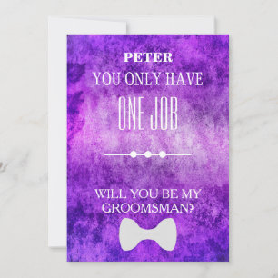 Convite Você Será Meu Padrinho de casamento?