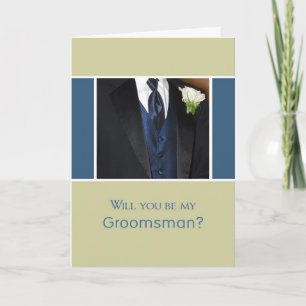 Convite Você Será Meu Padrinho de casamento?