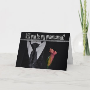Convite Você será meu padrinho de casamento?