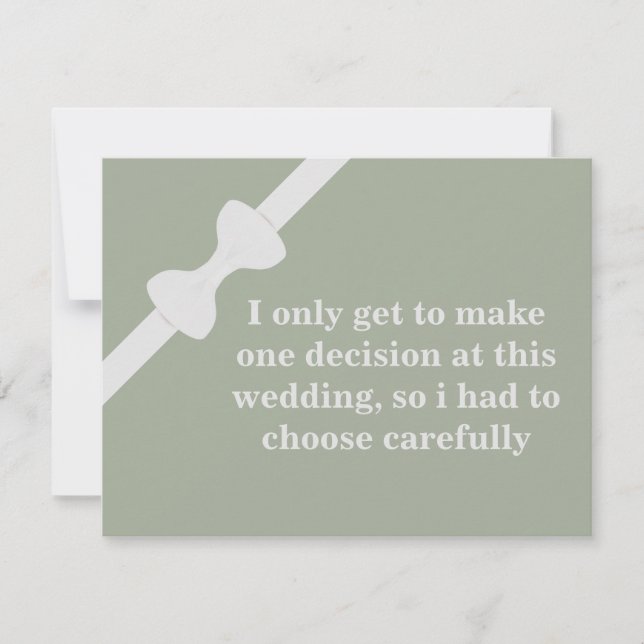 Convite Você será meu padrinho de casamento? (Frente)