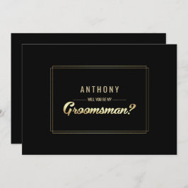 Convite Você será meu Padrinho de casamento? Casamento Dou