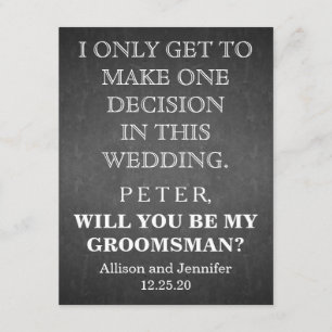 Convite Você será meu Padrinho de casamento?Personalizad