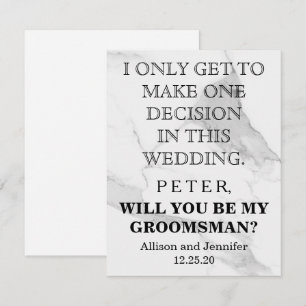 Convite Você será meu Padrinho de casamento?Personalizad