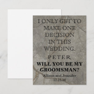 Convite Você será meu padrinho? Personalizado