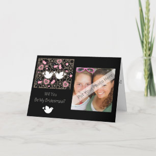 Convite Você Será Meu Pássaros De Amor Com Carteira