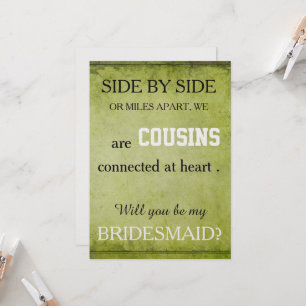 Convite Você será minha dama de honra?