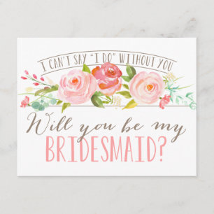 Convite Você Será Minha Dama de Honra   Dama de Honra